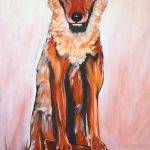 Coyote Painting - By Artist Julie Wright
