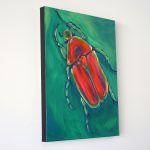 Jewel Beetle Painting
