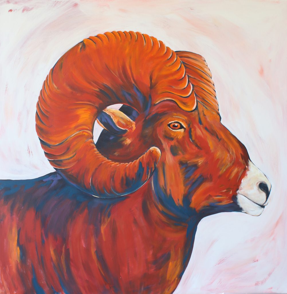 TheMountainClimber_48x48_acryl