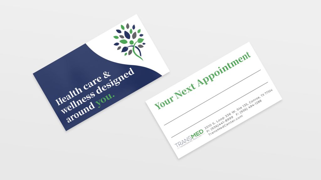 Appointment Card Design