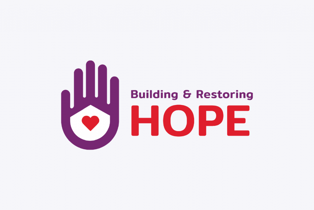 Building & Restoring Hope Logo Design by Julie Wright