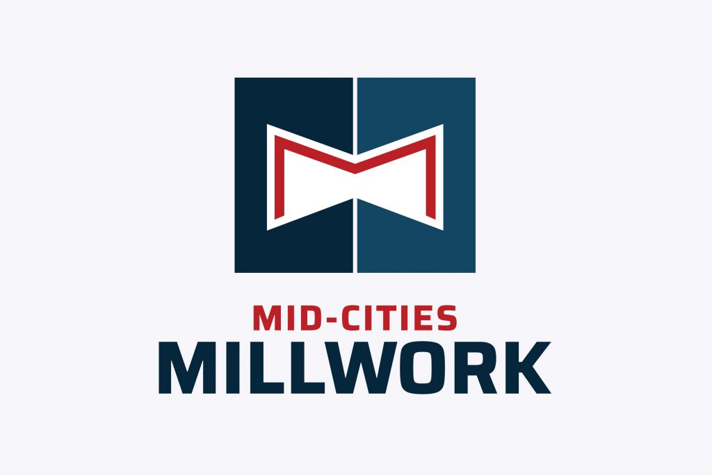 Mid-Cities Millwork Logo Design by Julie Wright