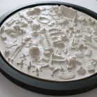 Julie Wright Art Plaster Relief
