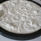 Julie Wright Art Plaster Relief