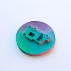 Julie Wright Food Truck Art Plaster Relief