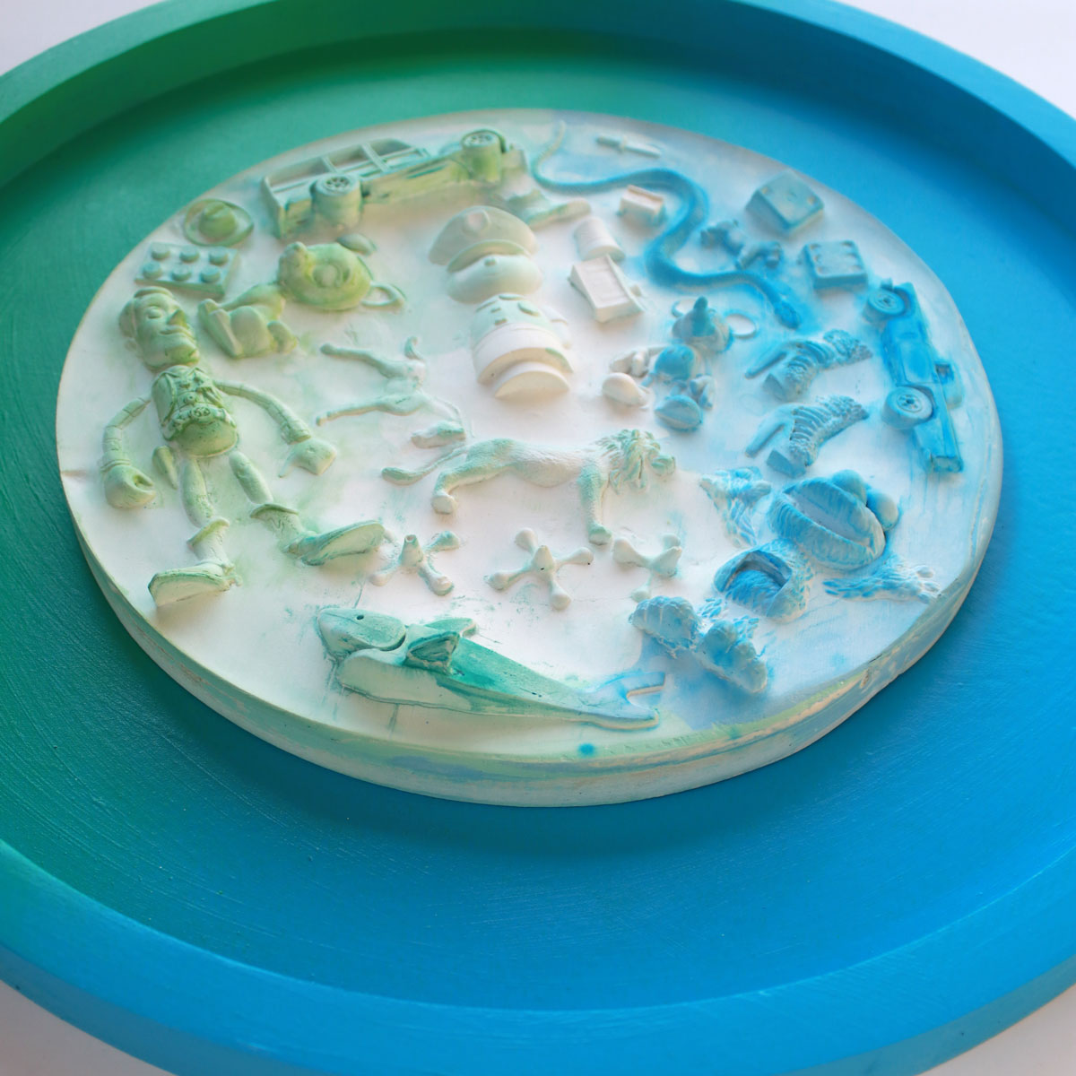 Julie Wright Art Plaster Relief