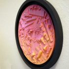 Julie Wright Art Plaster Relief