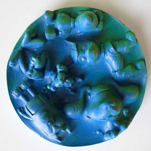 Julie Wright Art Plaster Relief