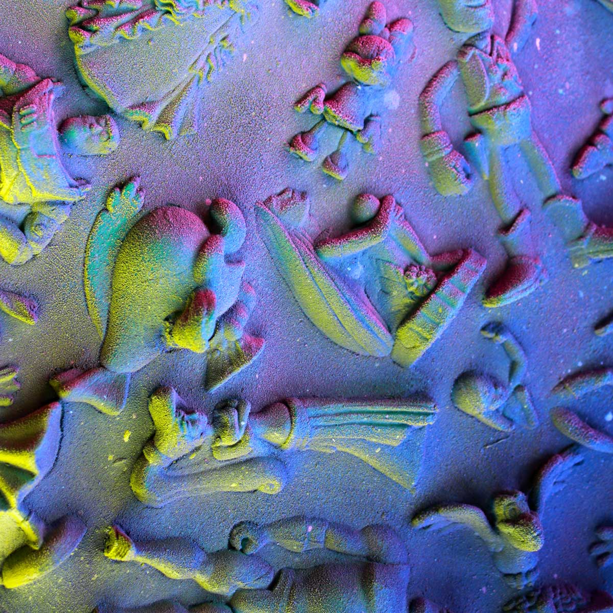 Julie Wright Art Plaster Relief
