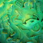 Julie Wright Art Plaster Relief