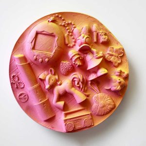 Julie Wright Art Plaster Relief