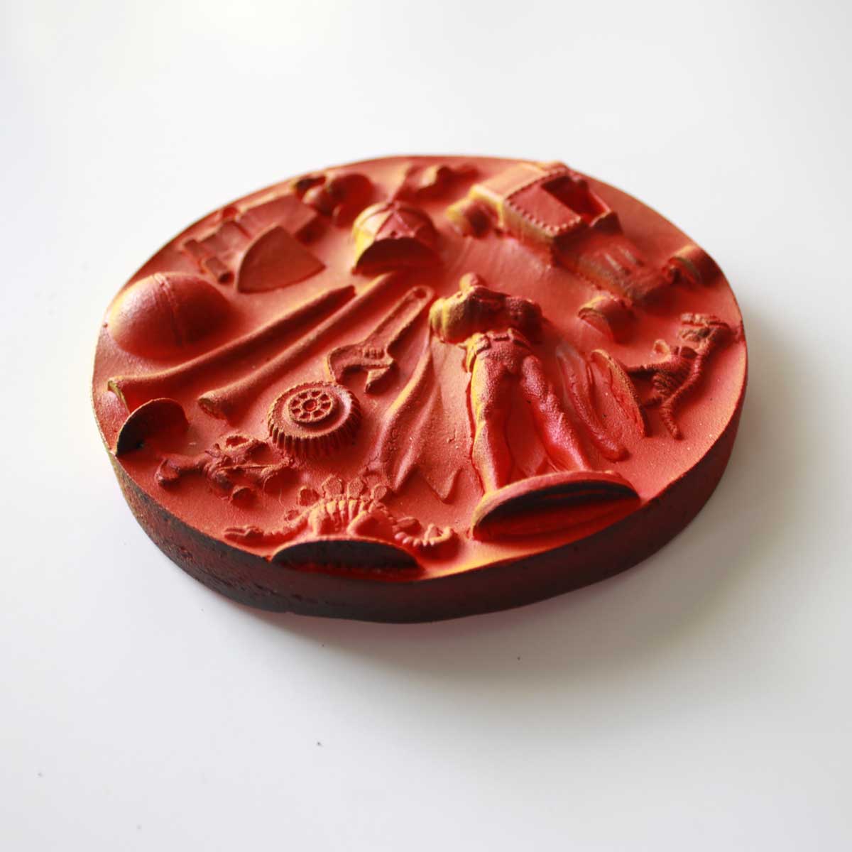 Julie Wright Art Plaster Relief