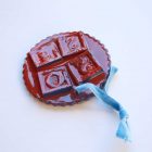 Julie Wright Art Plaster Relief Ornament