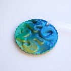 Julie Wright Art Plaster Relief Ornament