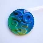 Julie Wright Art Plaster Relief Ornament