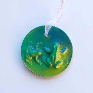 Julie Wright Art Plaster Relief Ornament