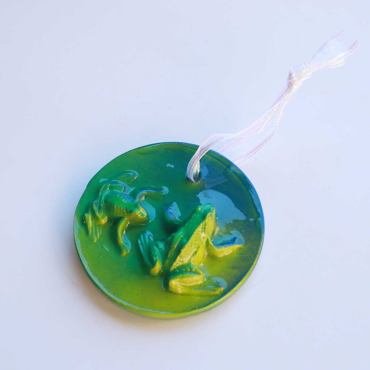 Julie Wright Art Plaster Relief Ornament