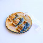 Julie Wright Art Plaster Relief Ornament