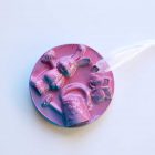 Julie Wright Art Plaster Relief Ornament