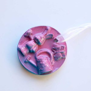 Julie Wright Art Plaster Relief Ornament