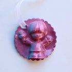 Julie Wright Art Plaster Relief Ornament