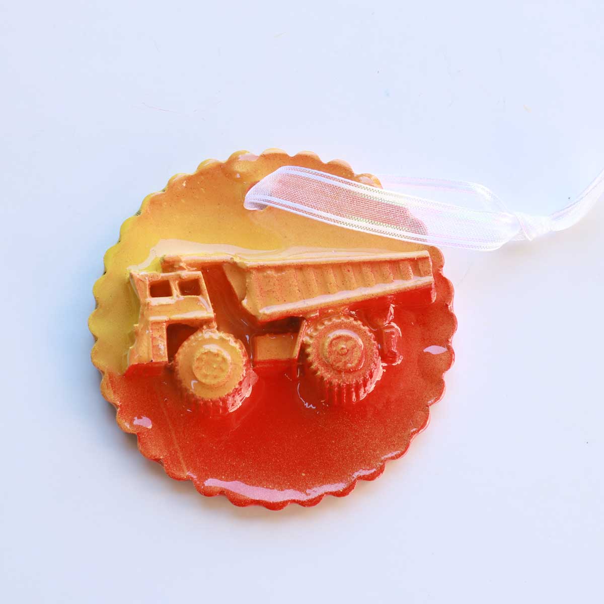 JulieWrightArt_Ornament_construction_05 Julie Wright Art Plaster Relief Ornament