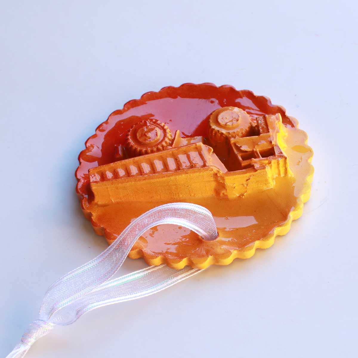 Julie Wright Art Plaster Relief Ornament