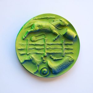 Julie Wright Art Plaster Relief