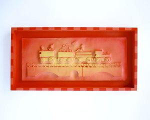 Julie Wright Art Plaster Relief