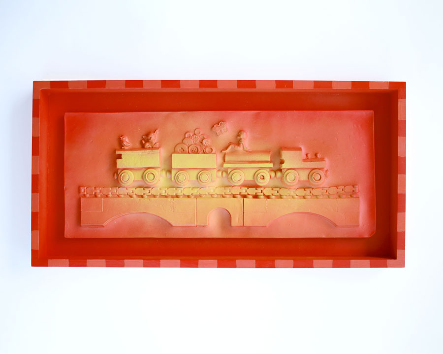 Julie Wright Art Plaster Relief