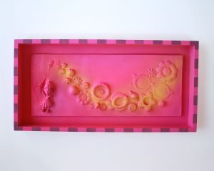 Julie Wright Art Plaster Relief