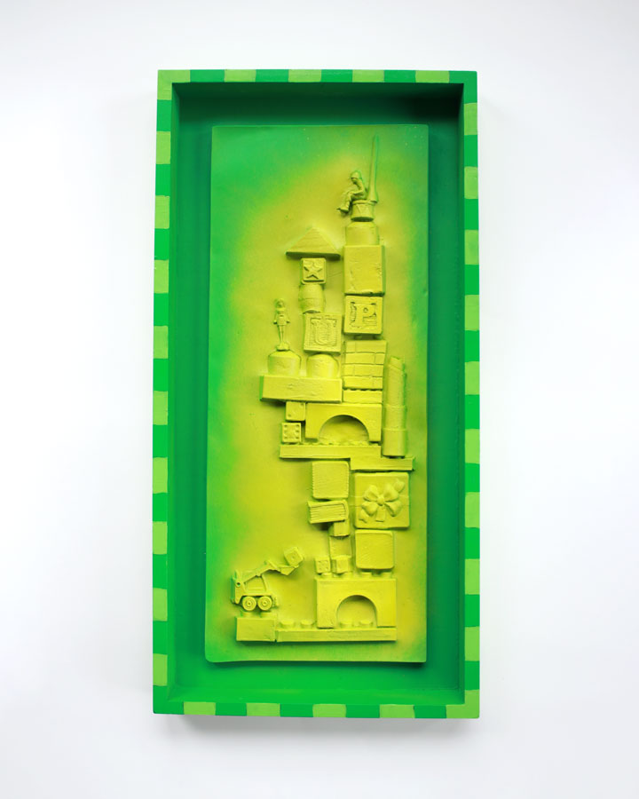 Julie Wright Art Plaster Relief