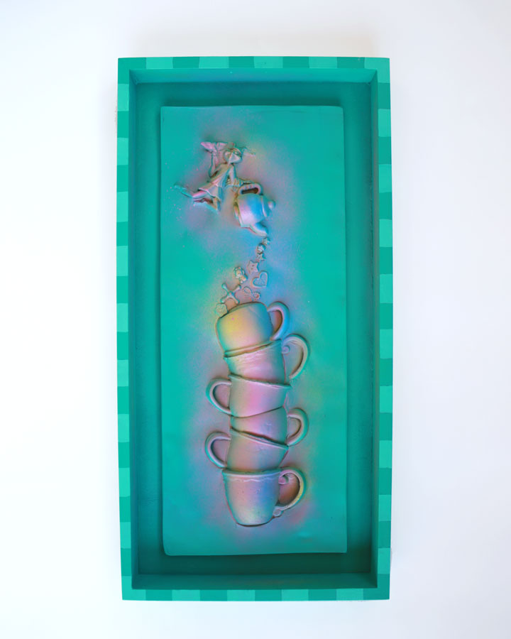 Julie Wright Art Plaster Relief