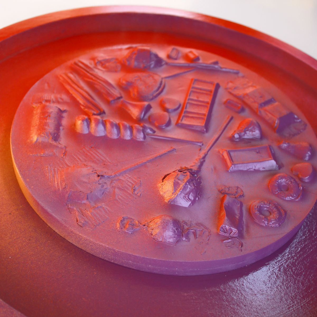 Julie Wright Art Plaster Relief