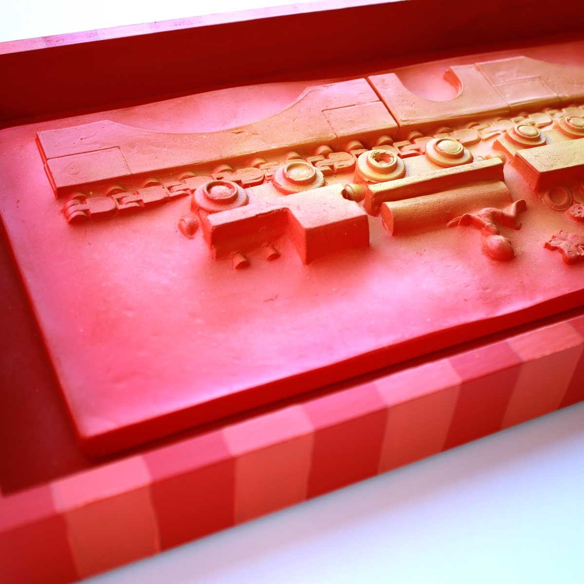 Julie Wright Art Plaster Relief
