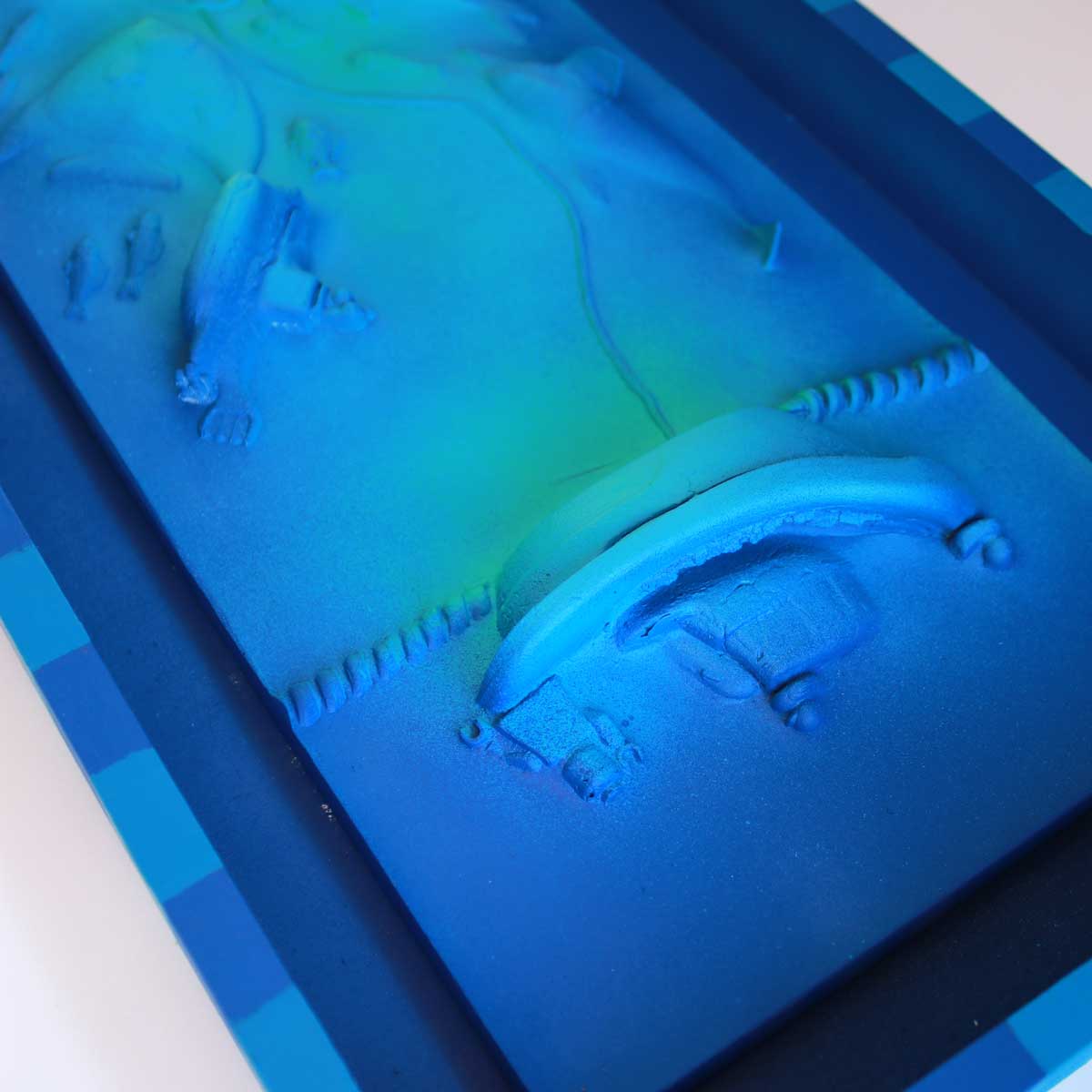 Julie Wright Art Plaster Relief