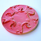 Julie Wright Art Plaster Relief - Barrel of Monkeys