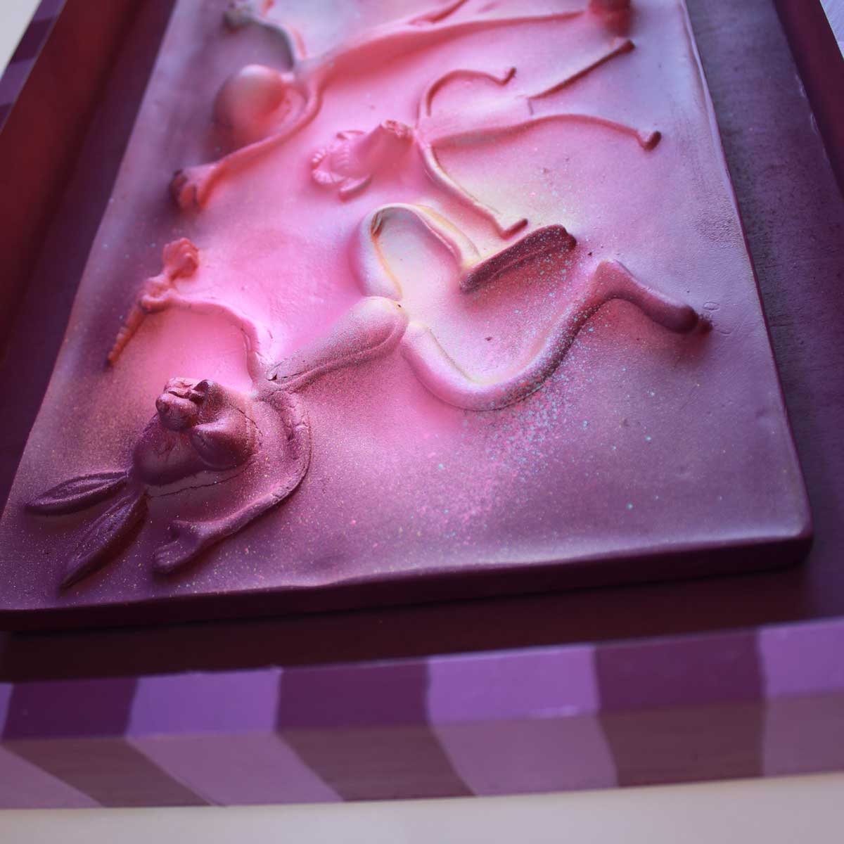 Julie Wright Art Plaster Relief