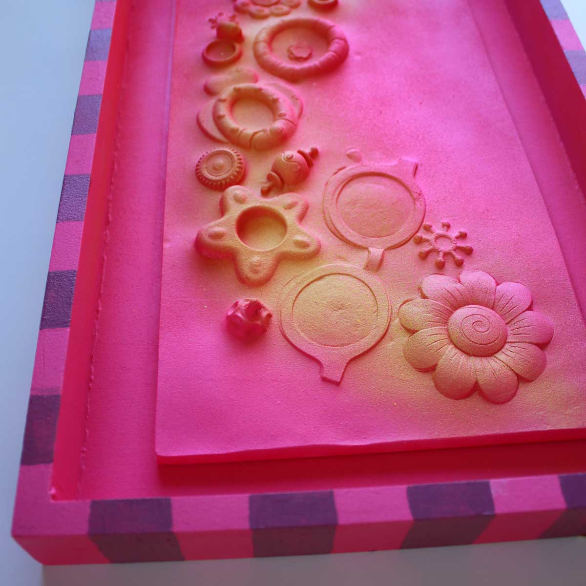 Julie Wright Art Plaster Relief