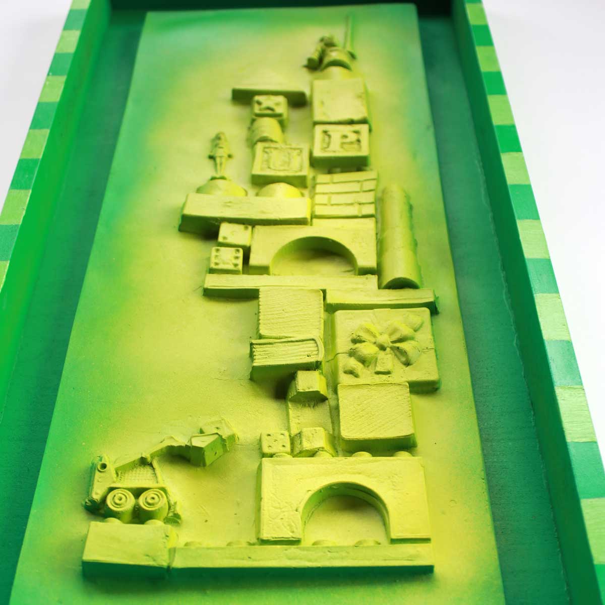 Julie Wright Art Plaster Relief